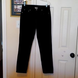 Petite Sundance Black Velveteen Jeans